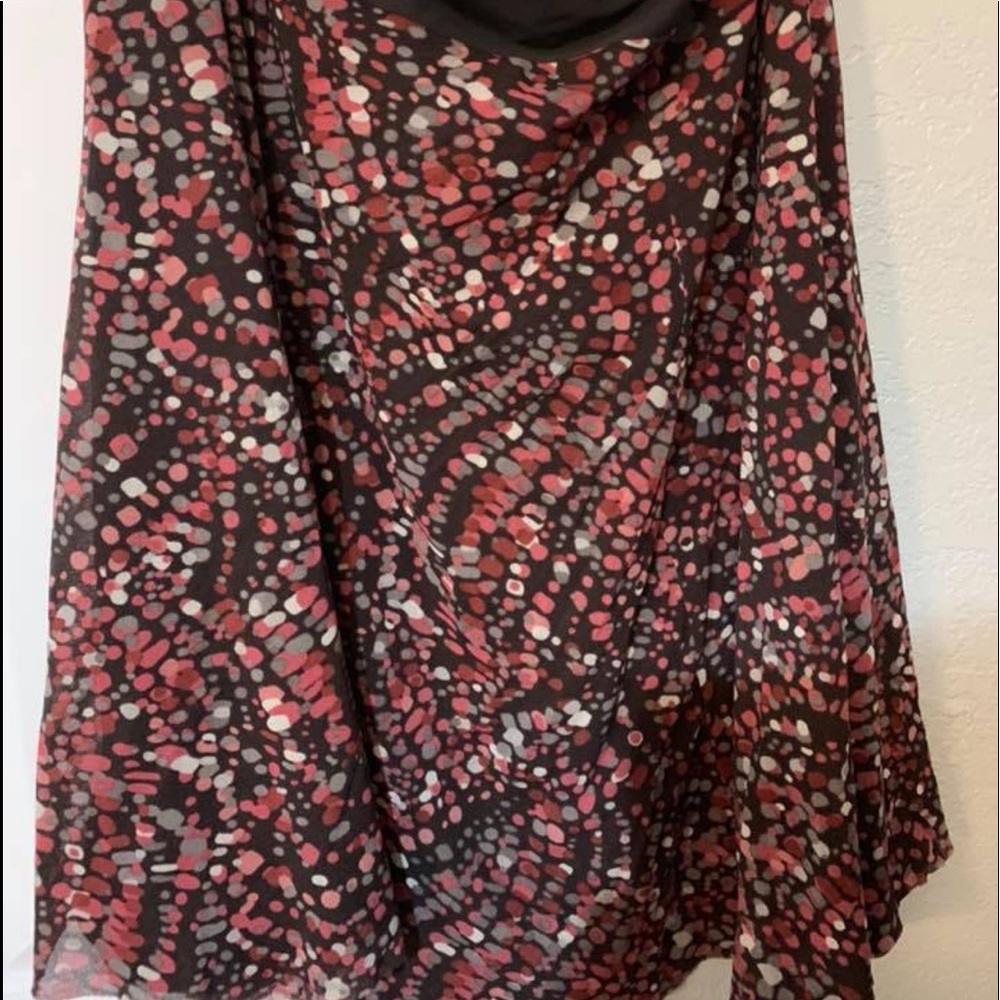 Plus size skirt maxi nylon material